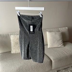 Sparkle sleeveless playsuit
